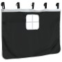 Cortinas para camas altas poliéster blanco y negro de , Accesorios para camas y somieres - Ref: Foro24-835913, Precio: 28,48 ...