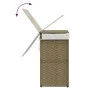 Cesto para la ropa sucia con tapa ratán sintético 46x33x60 cm de , Cestas para ropa - Ref: Foro24-372029, Precio: 55,94 €, De...