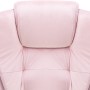 Silla de oficina de terciopelo rosa en Sillas de oficina | Comprar online en Foru.es