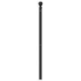 Kopfteil aus schwarzem Metall, 140 cm von , Kopf- und Fußteile - Ref: Foro24-374372, Preis: 45,81 €, Rabatt: %