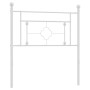Cabecero de metal blanco 100 cm de , Cabeceros y pies de cama - Ref: Foro24-374417, Precio: 29,58 €, Descuento: %