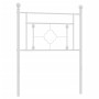 Cabecero de metal blanco 80 cm de , Cabeceros y pies de cama - Ref: Foro24-374415, Precio: 25,98 €, Descuento: %
