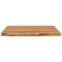 Quadratische Badezimmerarbeitsplatte aus massivem Akazienholz 60x60x2,5 cm von , Arbeitsplatten - Ref: Foro24-370258, Preis: ...