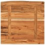 Encimera de baño cuadrada madera maciza de acacia 60x60x2,5 cm de , Encimeras - Ref: Foro24-370258, Precio: 54,34 €, Descuent...