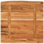 Quadratische Badezimmerarbeitsplatte aus massivem Akazienholz 60x60x2,5 cm von , Arbeitsplatten - Ref: Foro24-370258, Preis: ...