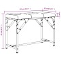 Banco de comedor acero y cuero sintético negro 62x32x45 cm de , Bancos de comedor y cocina - Ref: Foro24-835217, Precio: 40,8...