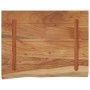 Estante pared rectangular madera acacia borde vivo 50x40x2,5 cm de , Estantes y estanterías - Ref: Foro24-370247, Precio: 35,...