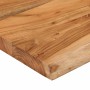 Estante pared rectangular madera acacia borde vivo 50x40x2,5 cm de , Estantes y estanterías - Ref: Foro24-370247, Precio: 35,...