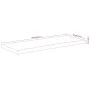 Rectangular board acacia wood live edge 110x40x2.5 cm by , Table tops - Ref: Foro24-370253, Price: 63,54 €, Discount: %