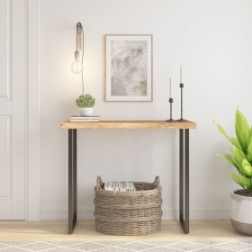 Tablero rectangular madera de acacia borde vivo 90x40x2,5 cm de , Tableros para mesas - Ref: Foro24-370251, Precio: 54,21 €, ...