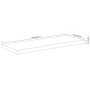 Tablero rectangular madera de acacia borde vivo 90x40x2,5 cm de , Tableros para mesas - Ref: Foro24-370251, Precio: 54,21 €, ...