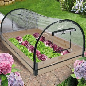 HI Invernadero con estructura de madera 120x80x50 cm de HI, Invernaderos - Ref: Foro24-423921, Precio: 46,68 €, Descuento: %