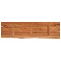 Estante pared rectangular madera acacia borde vivo 90x30x3,8 cm de , Estantes y estanterías - Ref: Foro24-370287, Precio: 59,...