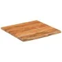 Tablero cuadrado madera maciza acacia borde vivo 80x80x2,5 cm de , Accesorios y productos para escritorios - Ref: Foro24-3702...