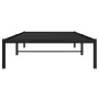 Estructura de cama de metal negro 107x203 cm de , Camas y somieres - Ref: Foro24-373651, Precio: 60,73 €, Descuento: %