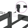 Estructura de cama de metal negro 107x203 cm de , Camas y somieres - Ref: Foro24-373651, Precio: 60,73 €, Descuento: %