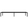 Estructura de cama metal negro 75x190 cm de , Camas y somieres - Ref: Foro24-373645, Precio: 58,50 €, Descuento: %