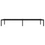 Estructura de cama de metal negro 90x190 cm de , Camas y somieres - Ref: Foro24-373647, Precio: 62,46 €, Descuento: %