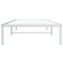 Estructura de cama de metal blanca 90x200 cm de , Camas y somieres - Ref: Foro24-373666, Precio: 58,36 €, Descuento: %