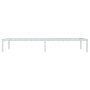Estructura de cama de metal blanca 90x200 cm de , Camas y somieres - Ref: Foro24-373666, Precio: 58,36 €, Descuento: %