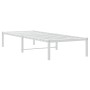 Estructura de cama de metal blanco 80x200 cm de , Camas y somieres - Ref: Foro24-373664, Precio: 62,12 €, Descuento: %