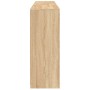 Aparador con luces LED roble Sonoma 162x37x100 cm de , Aparadores - Ref: Foro24-3209144, Precio: 226,79 €, Descuento: %