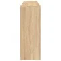 Aparador con luces LED roble Sonoma 162x37x100 cm de , Aparadores - Ref: Foro24-3209144, Precio: 221,09 €, Descuento: %