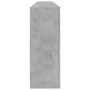 Aparador con luces LED gris hormigón 162x37x100 cm de , Aparadores - Ref: Foro24-3209173, Precio: 200,99 €, Descuento: %