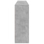 Aparador con luces LED gris hormigón 181,5x37x100 cm de , Aparadores - Ref: Foro24-3209152, Precio: 219,46 €, Descuento: %