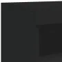 Sideboard mit LED-Leuchten schwarz 181,5x37x100 cm von , Sideboards - Ref: Foro24-3209150, Preis: 233,61 €, Rabatt: %