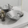 Washbasin 42x14 cm silver ceramic by vidaXL, Sinks - Ref: Foro24-143493, Price: 52,34 €, Discount: %
