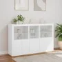 Sideboard with white LED lights 162x37x100 cm by , Sideboards - Ref: Foro24-3209142, Price: 236,68 €, Discount: %