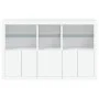 Sideboard with white LED lights 162x37x100 cm by , Sideboards - Ref: Foro24-3209142, Price: 236,68 €, Discount: %