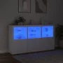 Sideboard with white LED lights 181.5x37x100 cm by , Sideboards - Ref: Foro24-3209149, Price: 241,48 €, Discount: %