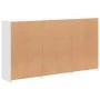 Aparador con luces LED blanco 181,5x37x100 cm de , Aparadores - Ref: Foro24-3209149, Precio: 241,48 €, Descuento: %