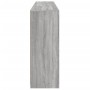 Aparador con luces LED gris Sonoma 181,5x37x100 cm de , Aparadores - Ref: Foro24-3209154, Precio: 300,60 €, Descuento: %