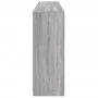 Aparador con luces LED gris Sonoma 181,5x37x100 cm de , Aparadores - Ref: Foro24-3209154, Precio: 287,47 €, Descuento: %