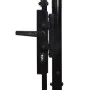 Schwarzes Gartentor aus Stahl, 1,75 x 4 m von vidaXL, Gartentore - Ref: Foro24-144363, Preis: 310,63 €, Rabatt: %