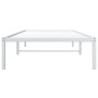 Estructura de cama de metal blanca 90x190 cm de , Camas y somieres - Ref: Foro24-373665, Precio: 55,02 €, Descuento: %