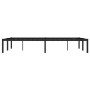 Estructura de cama de metal negro 120x190 cm de , Camas y somieres - Ref: Foro24-373652, Precio: 90,94 €, Descuento: %