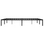 Estructura de cama de metal negro 180x200 cm de , Camas y somieres - Ref: Foro24-373659, Precio: 92,70 €, Descuento: %