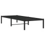 Estructura de cama de metal negro 80x200 cm de , Camas y somieres - Ref: Foro24-373646, Precio: 59,73 €, Descuento: %