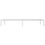 Estructura de cama metal blanca 100x190 cm de , Camas y somieres - Ref: Foro24-373667, Precio: 56,77 €, Descuento: %