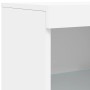 Aparador con luces LED blanco 162x37x100 cm de , Aparadores - Ref: Foro24-3209170, Precio: 247,78 €, Descuento: %