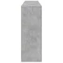 Aparador con luces LED gris hormigón 162x37x100 cm de , Aparadores - Ref: Foro24-3209145, Precio: 210,89 €, Descuento: %