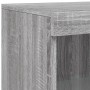 Aparador con luces LED gris Sonoma 162x37x100 cm de , Aparadores - Ref: Foro24-3209147, Precio: 284,27 €, Descuento: %
