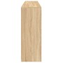 Aparador con luces LED roble Sonoma 181,5x37x100 cm de , Aparadores - Ref: Foro24-3209151, Precio: 222,02 €, Descuento: %