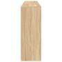 Aparador con luces LED roble Sonoma 181,5x37x100 cm de , Aparadores - Ref: Foro24-3209179, Precio: 211,94 €, Descuento: %