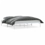 Estructura de cama de metal blanco 180x200 cm de , Camas y somieres - Ref: Foro24-373677, Precio: 87,13 €, Descuento: %
