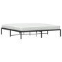 Estructura de cama de metal negro 193x203 cm de , Camas y somieres - Ref: Foro24-373661, Precio: 92,78 €, Descuento: %